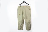 Fjallraven Pants Size 58 beige retro style outdoor G1000 trousers
