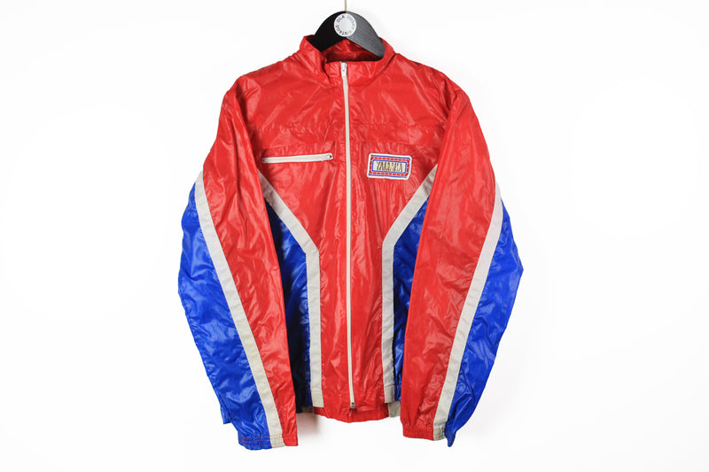Vintage Yamaha Jacket Medium 80s sport racing jacket retro style windbreaker 