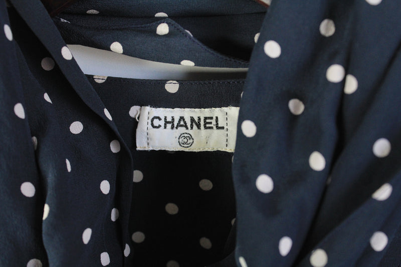 Vintage Chanel Blouse Women's Medium / Large