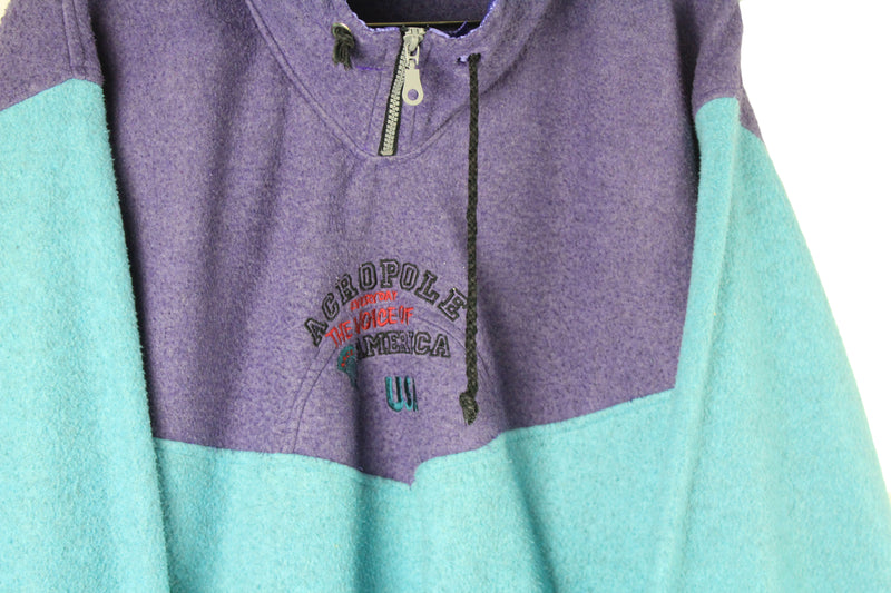 Vintage Fleece 1/4 Zip Large