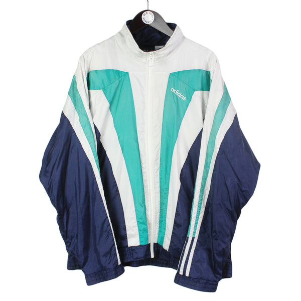 adidas zipped jacket TR40 white | Jackets | Team Wear | Apparel | Ju-Sports