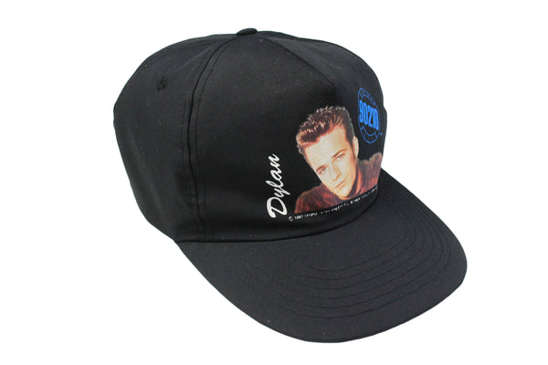 Vintage Beverly Hills, 90210 Cap Dylan 1991 rare retro deadstock movie TV show USA black hat