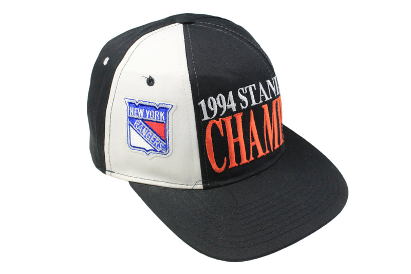 Vintage Rangers New York Stanley Cup 1994 Starter Cap black white NHL 90s retro Champions USA hockey hat