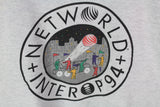 Vintage Networld Interop 1994 Tour T-Shirt XLarge