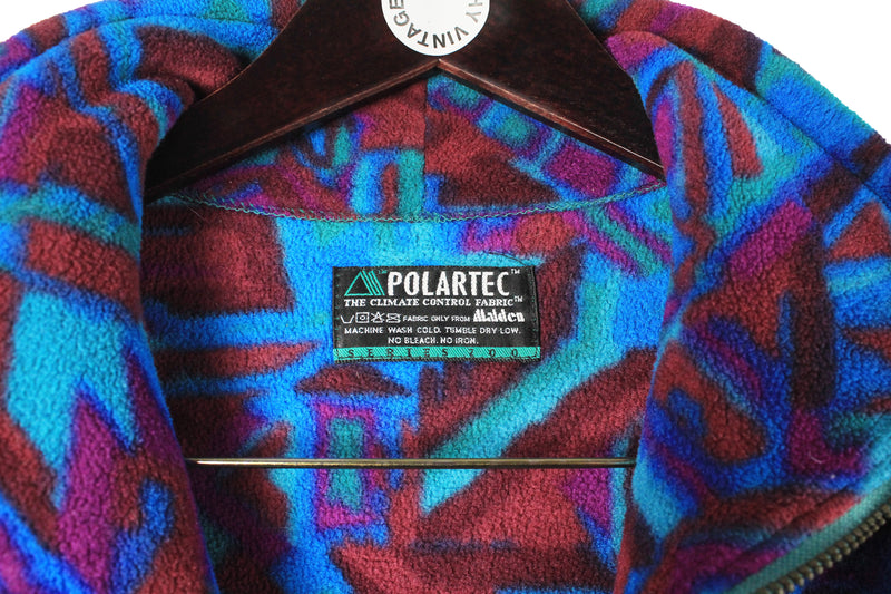 Vintage Polartec Fleece Full Zip Large