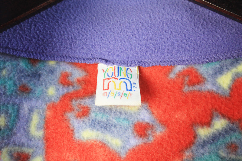 Vintage Maser Fleece Half Zip Small