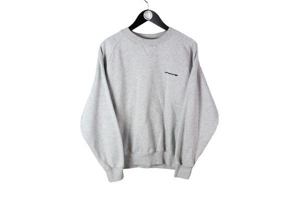 Vintage Umbro Sweatshirt Small / Medium gray 00's crewneck basic small logo jumper