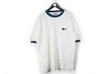Vintage Reebok T-Shirt XXLarge white small logo oversize 90s sport tee