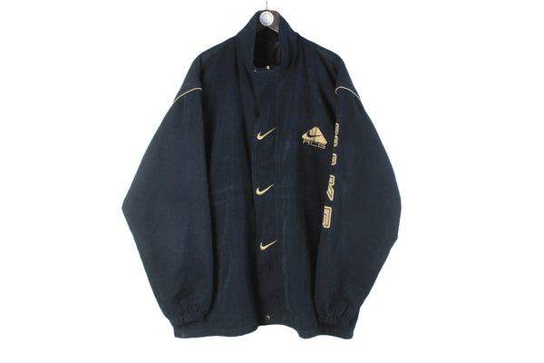 Vintage Nike ACG Bootleg Jacket XXLarge blue big logo 90s retro windbreaker oversized