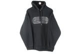 Vintage Karl Kani Hoodie XLarge black oversized jumper hip hop hooded sweatshirt big logo