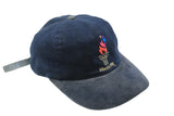 Vintage Atlanta 1996 Olympic Games Cap blue big logo 90s USA sport hat