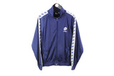 Vintage Lotto Track Jacket Medium blue full sleeve logo 90's windbreaker