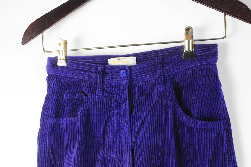 Vintage United Colors of Benetton Corduroy Pants Women's 40
