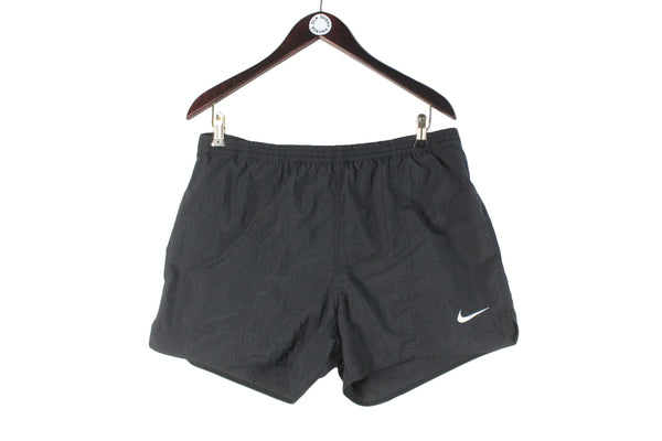 Vintage Nike Shorts Large black 90s retro swimming sport style shorts