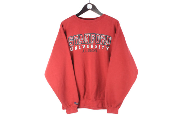 Vintage Stanford University Jansport Sweatshirt Large Alumni crewneck 90s retro sport jumper USA college