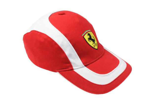 Vintage Ferrari Cap 90s baseball hat retro style racing Formula 1 Michael Schumacher hat