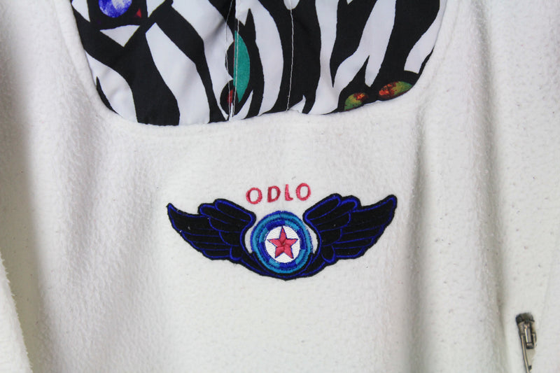 Vintage Odlo Fleece Half Zip Medium