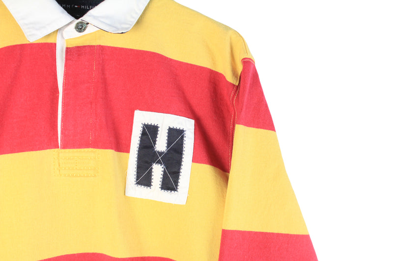 Vintage Tommy Hilfiger Rugby Shirt Medium