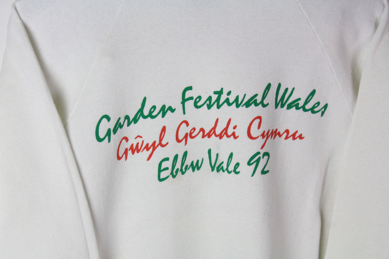 Vintage Garden Festival Wales 1992 Sweatshirt Medium