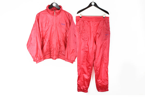 Vintage Adidas Tracksuit Small pink windbreaker 90s sport retro style suit 