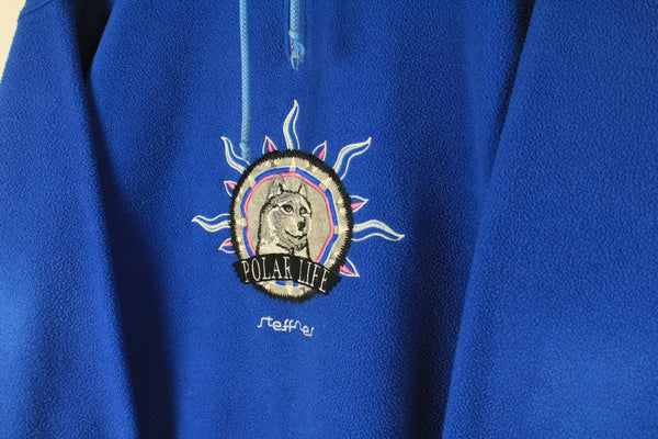 Vintage Steffner Fleece 1/4 Zip Large