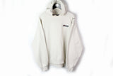 Vintage Reebok Hoodie Large white 90s sport style oversize retro jumper