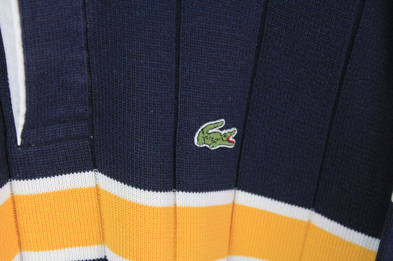 Vintage Lacoste Sweater Rugby Style Small