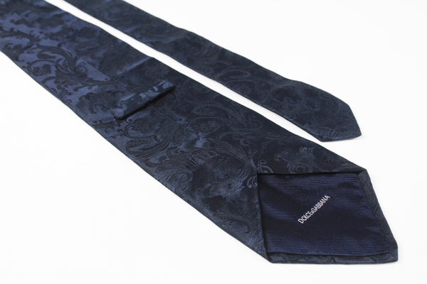 Vintage Dolce & Gabbana Tie retro luxury 90s authentic rare silk accessories for men's multicolor