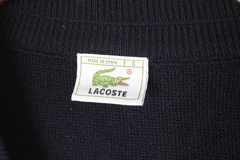 Vintage Lacoste Cardigan XLarge