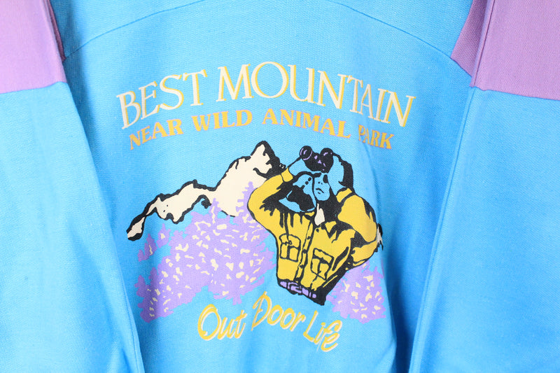 Vintage Ski Sweatshirt XLarge