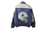 Vintage Cowboys Dallas Jacket XLarge NFL 90's sport style authentic football American USA coat big logo