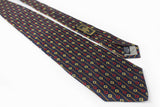 Vintage Fendi Tie retro luxury 90s authentic rare silk accessories for men's multicolor
