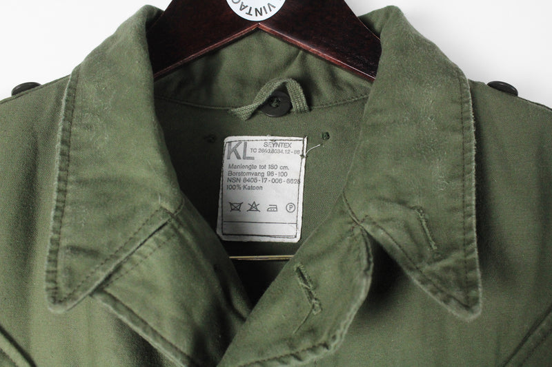 Vintage Military Jacket XLarge
