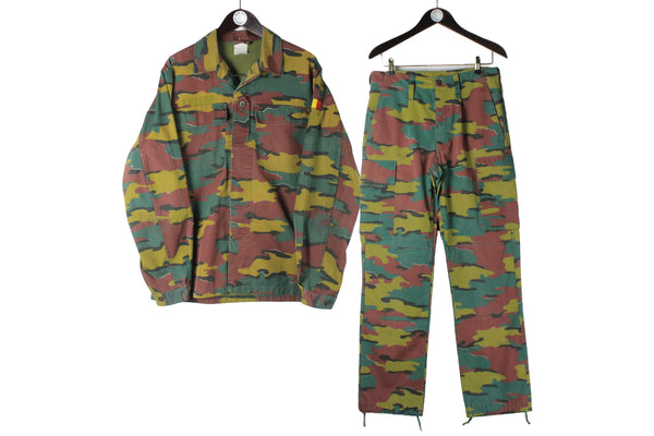 Vintage Military Belgian Army Suit Large