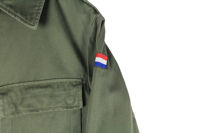 Vintage Military Netherlands Jacket Small