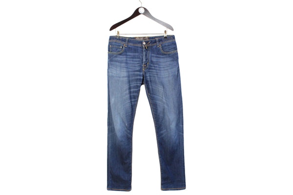 Jacob Cohen Jeans basic denim pants men's classic wear streetstyle 