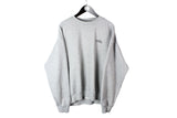 Vintage Umbro Sweatshirt XXLarge gray small logo 90's crewneck sport style jumper