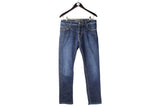 Jacob Cohen 688 Comfort Jeans 31 blue streetwear handmade luxury denim pants made in Italy