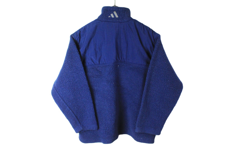 Vintage Adidas Fleece 1/4 Zip Medium