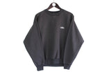 Vintage Umbro Sweatshirt  black crewneck 90s sport style minimalistic jumper