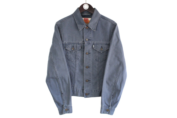 Vintage Levi's Denim Jacket made in Italy jean 90s heavy coat