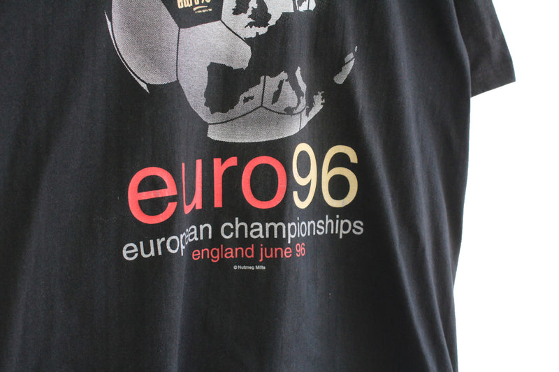 Vintage Nutmeg Euro 1996 T-Shirt XLarge