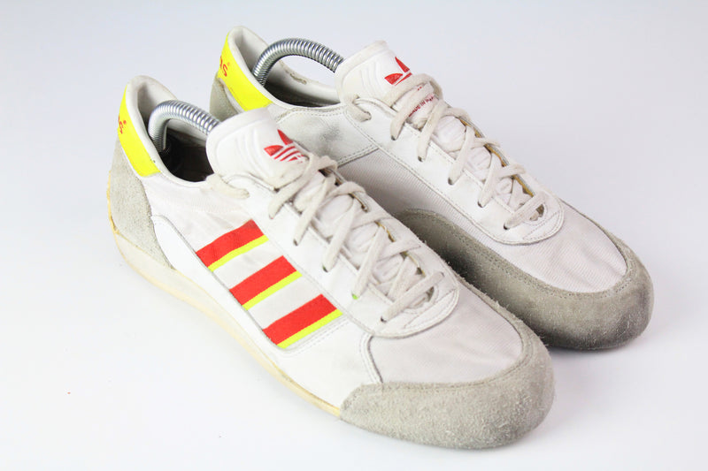 Vintage Adidas Sneakers EUR 39 1/3 indoor retro style made in West Germany gray classic shoes