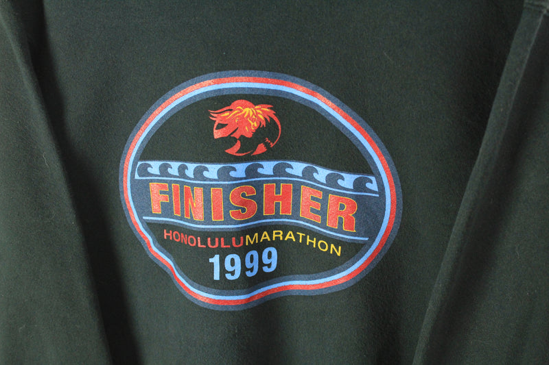 Vintage Nike Honolulu Marathon 1999 Sweatshirt Medium