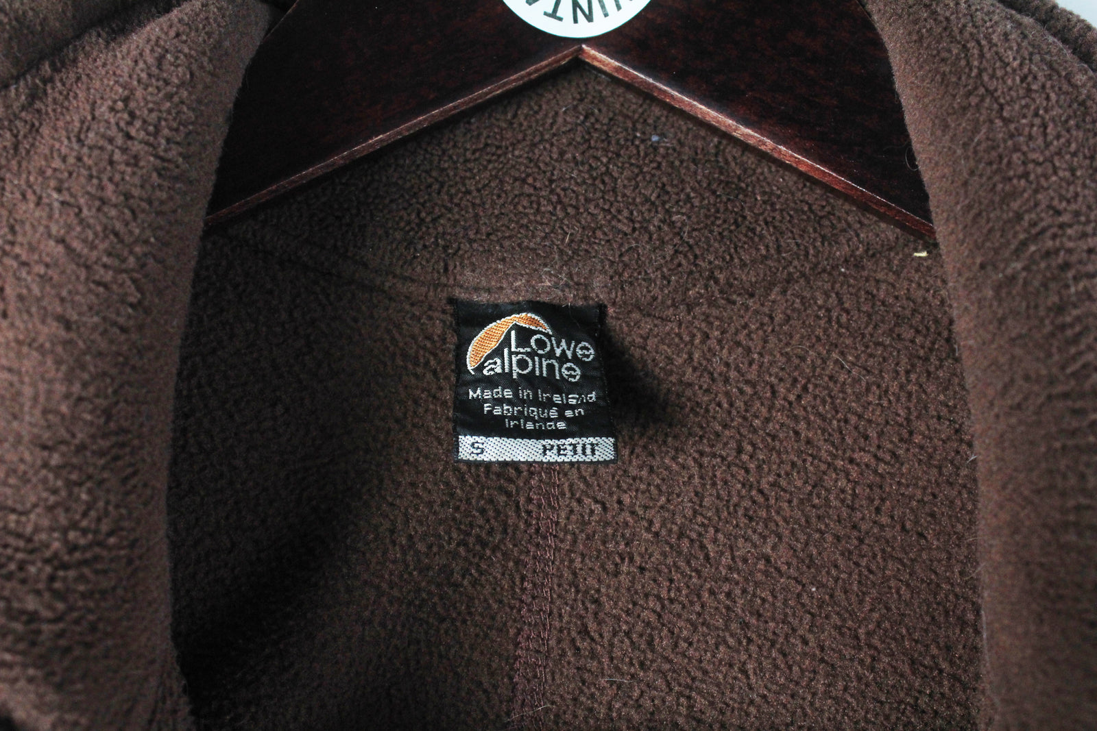 Vintage Lowe Alpine Fleece Full Zip Small – dla dushy