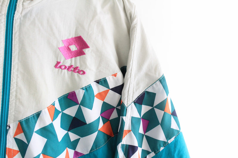 Vintage Lotto Track Jacket Women's Large