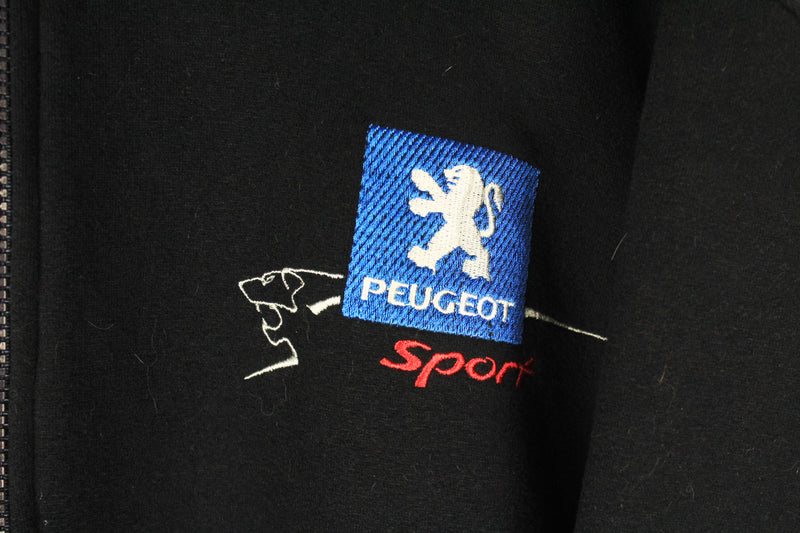 Vintage Peugeot Full Zip Sweatshirt XLarge