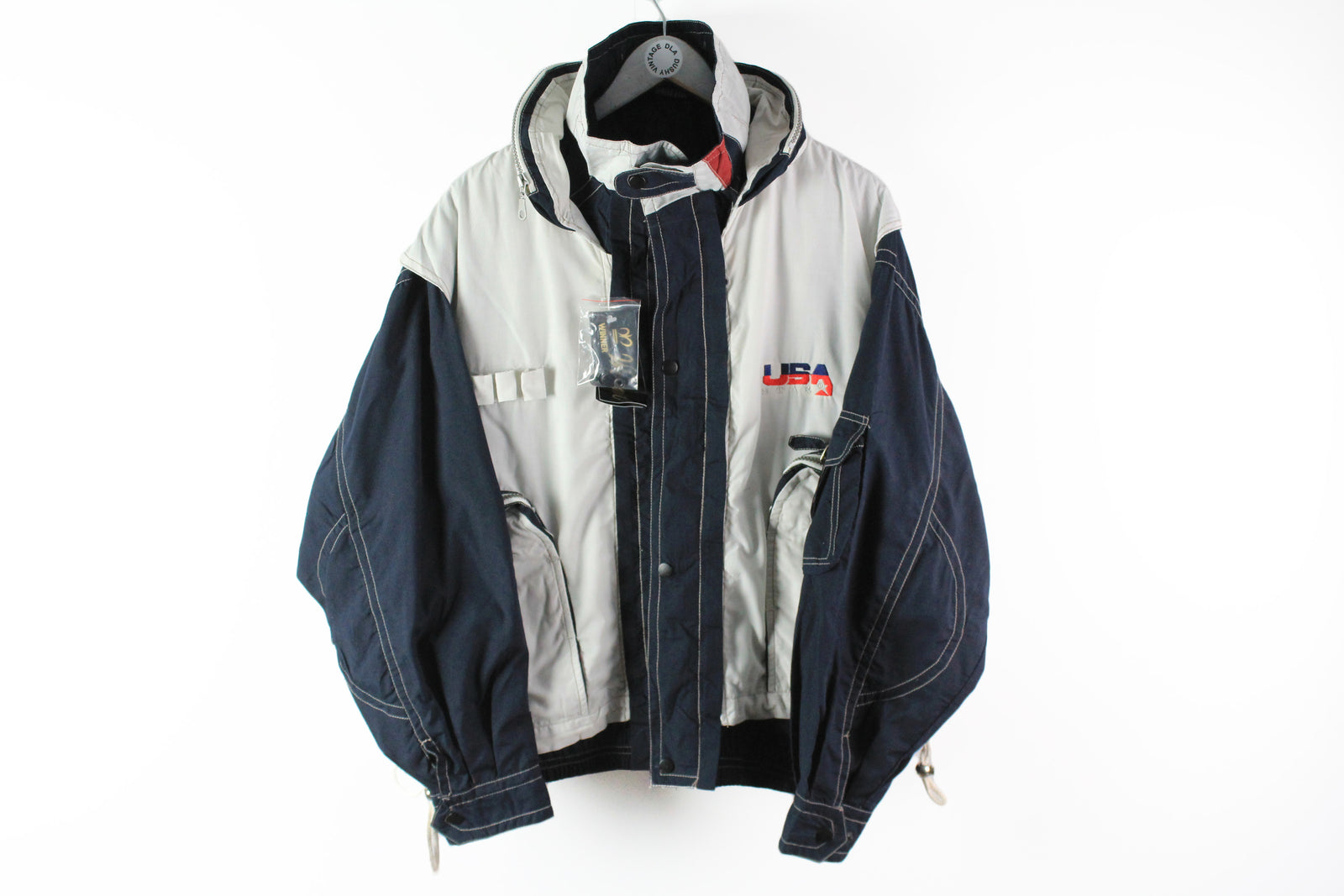 Vintage Indiana Hawks Jacket – dla dushy