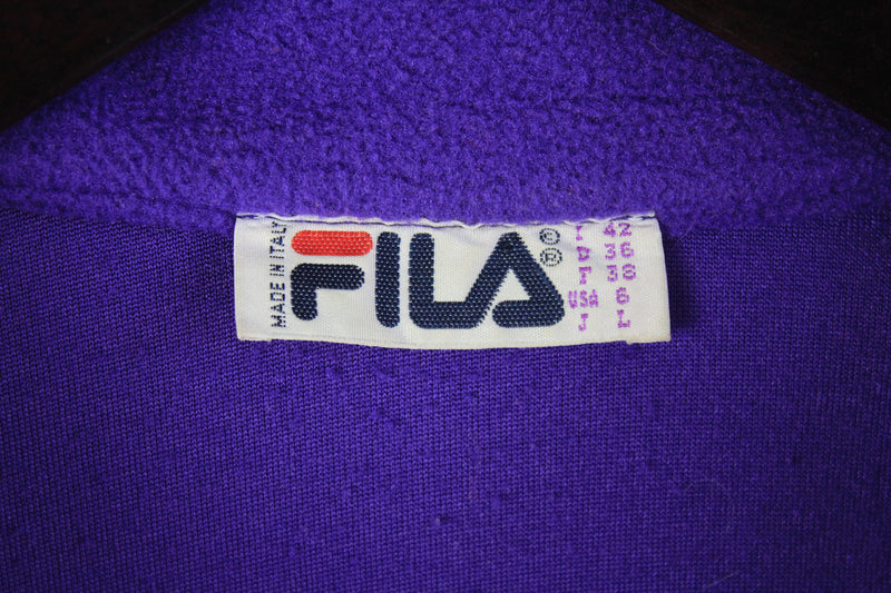 Vintage Fila Fleece Full Zip Women's Small / Medium