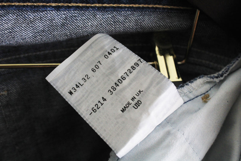 Vintage Levis 607 Jeans W 34 L 32